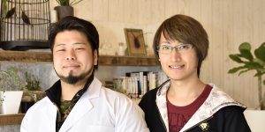 Plant SHOP ARCAREST 下村 慎之介さん（写真左） 清水 貴光さん（写真右）（お話は下村さんに伺いました）