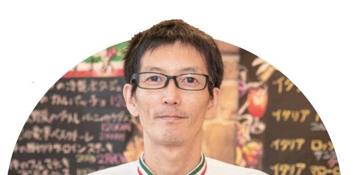 イタリアンレストラン castello　オーナーシェフ　山口昌樹さん