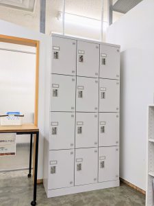 【オフィス】ロッカー利用の紹介